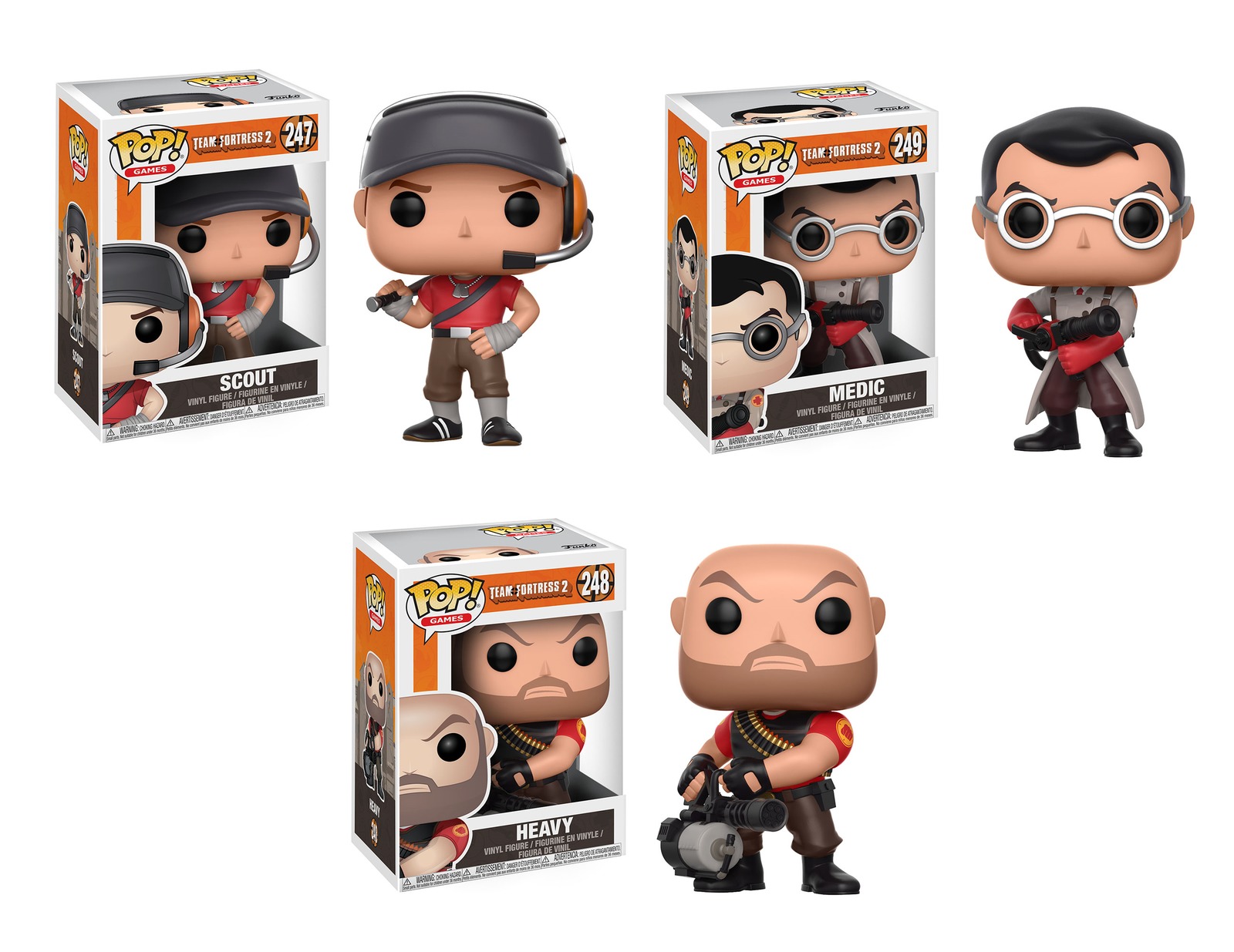 Team Fortress 2 - Pop! Vinyl Bundle image