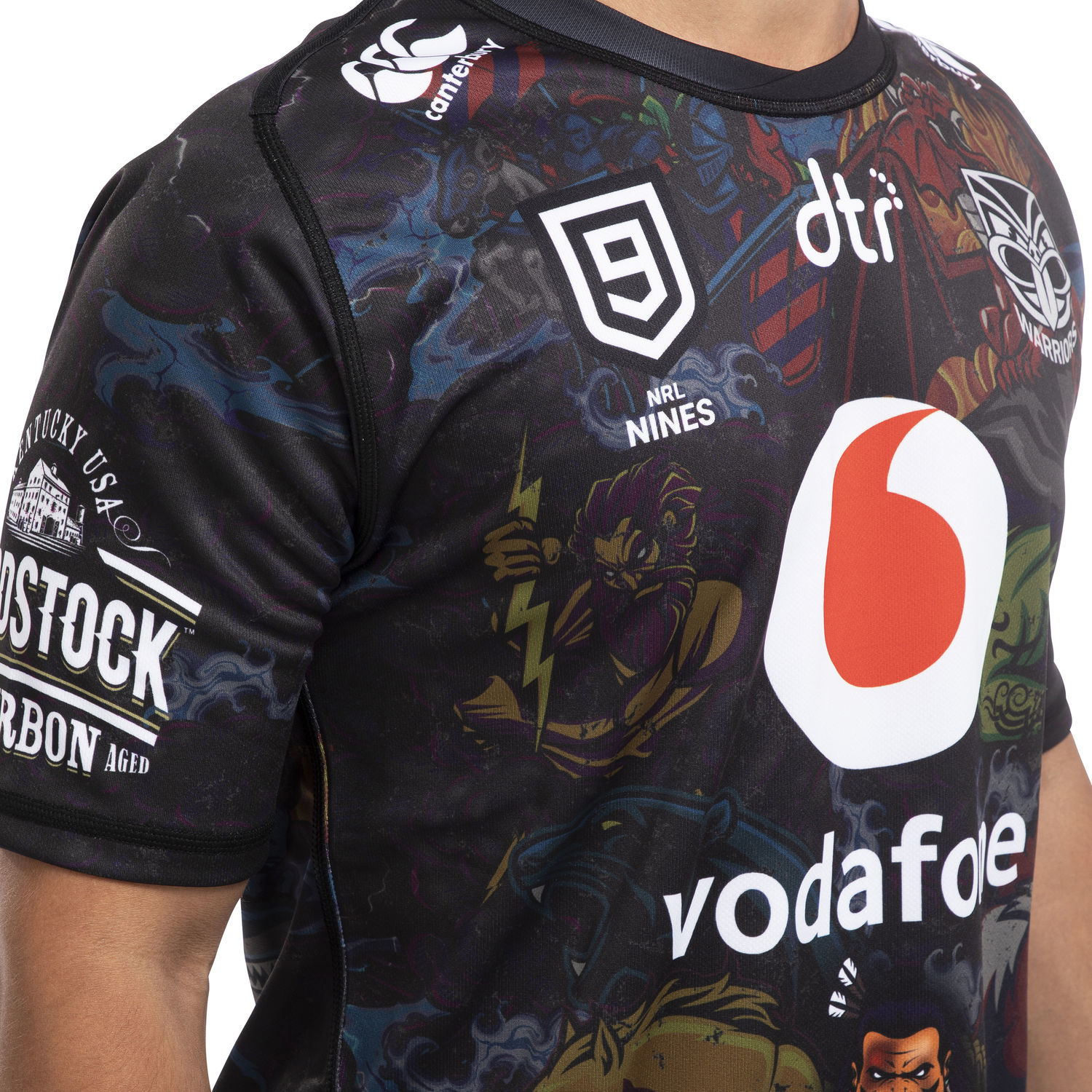 Vodafone Warriors Nines Jersey (L) image