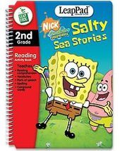 LeapPad Book: Spongebob SquarePants Salty Sea Stories LeapPad Book: Spongebob SquarePants Salty Sea Stories