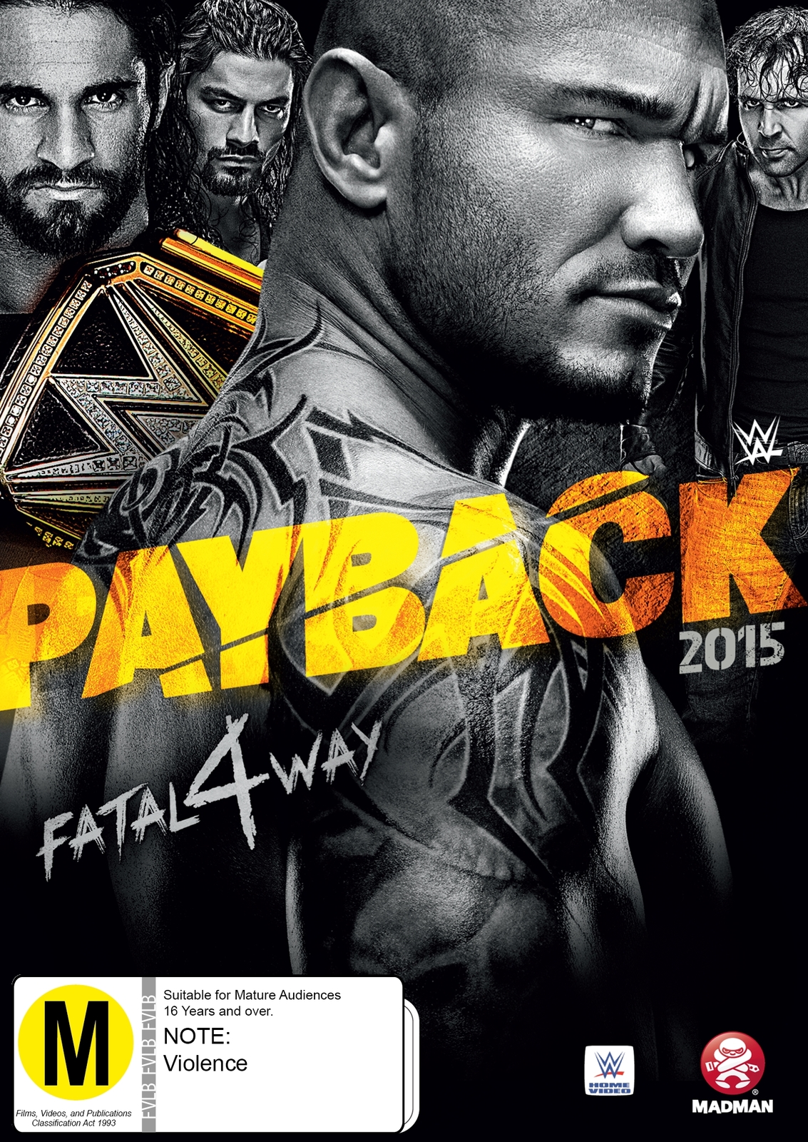 WWE - Payback 2015 on DVD image
