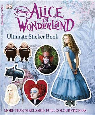 Disney Alice in Wonderland Ultimate Sticker Book on Paperback by Jo Casey