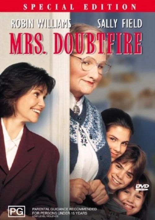 Mrs Doubtfire on DVD image