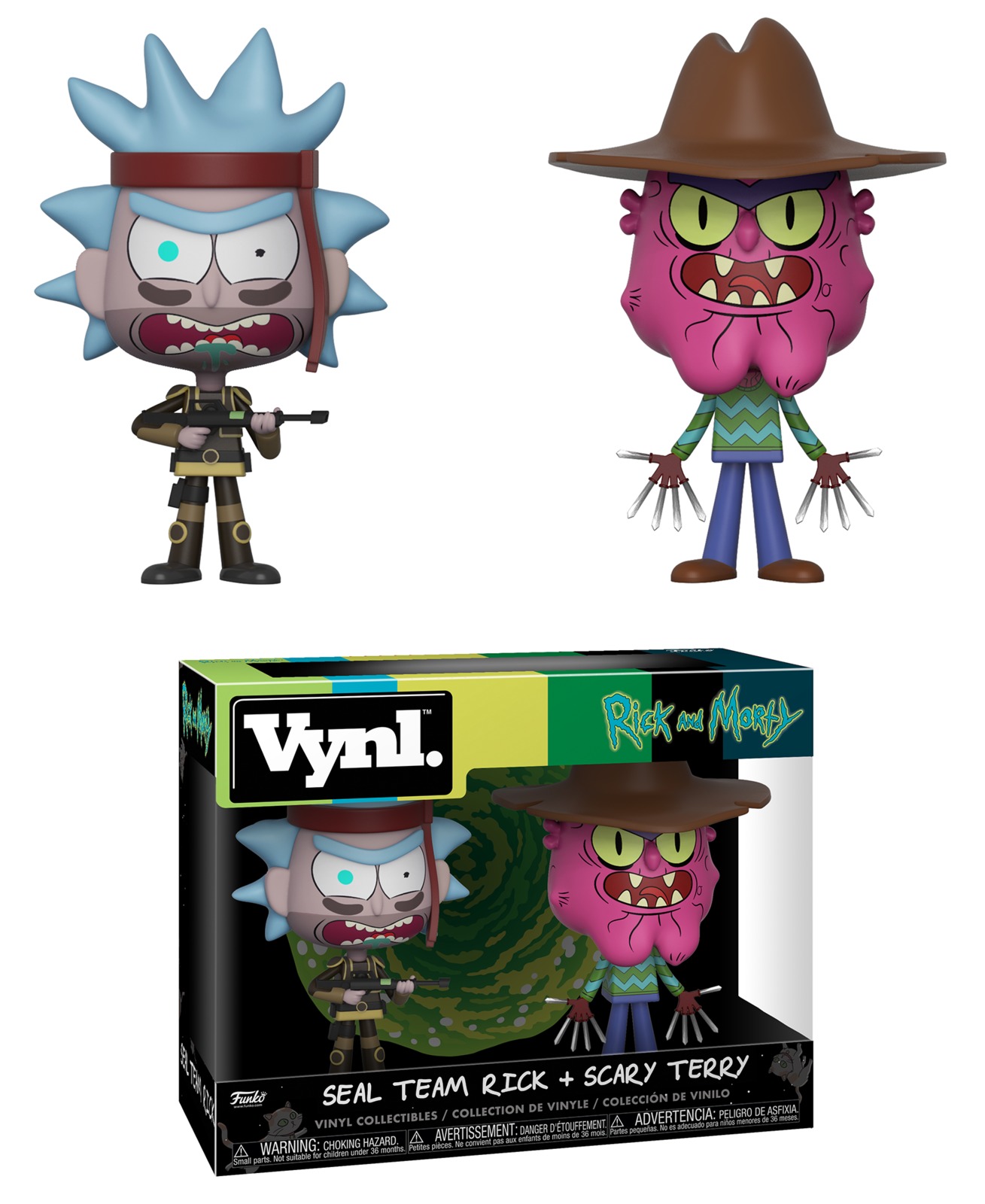 Seal Rick + Scary Terry - Vynl. Figure 2-Pack image