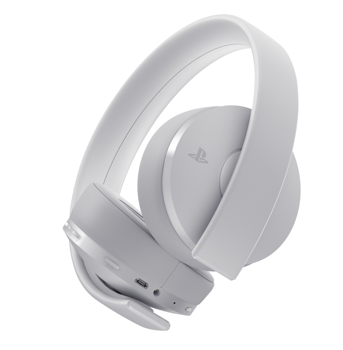 PS4 Gold Wireless Headset White image