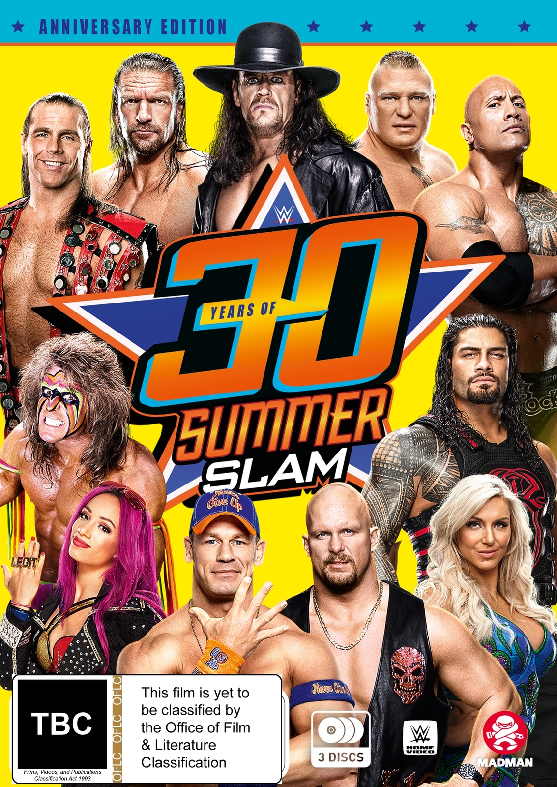 Wwe: 30 Years Of Summerslam on DVD image