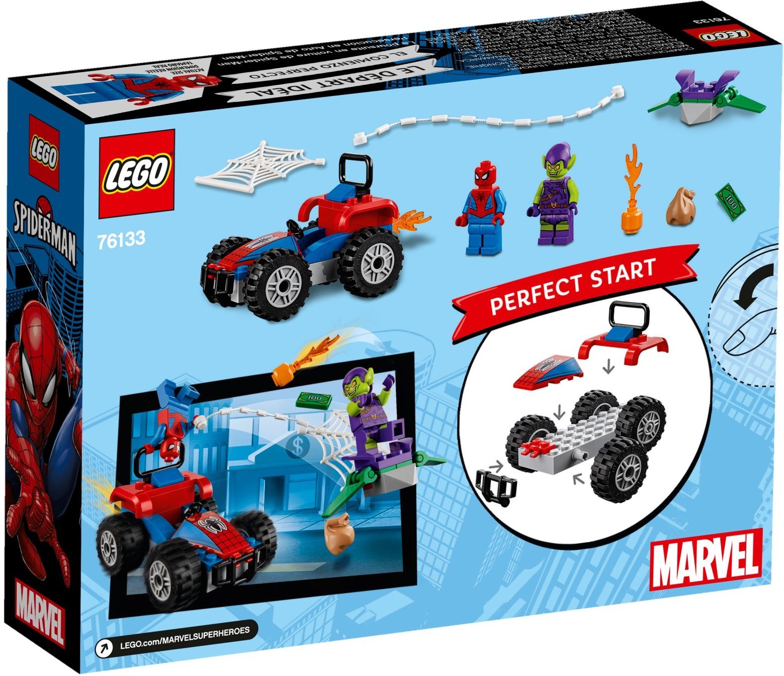 LEGO Super Heroes - Spider-Man Car Chase (76133) image