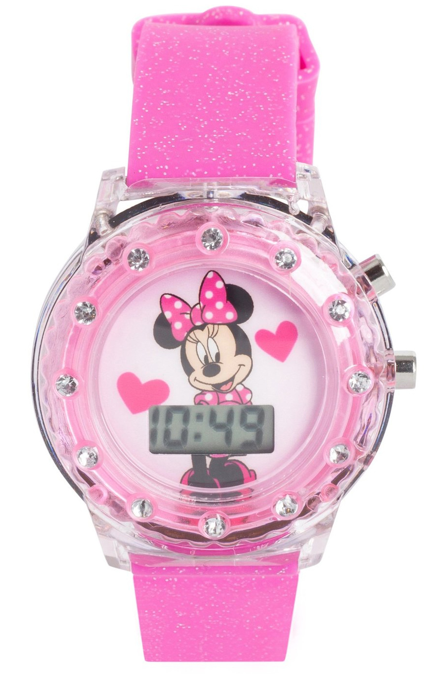 Minnie Mouse Light Up LCD Watch