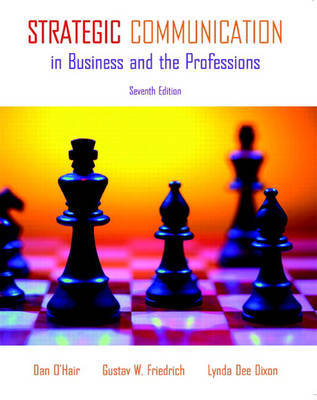 Strategic Communication in Business and the Professions by H. Dan O'Hair image