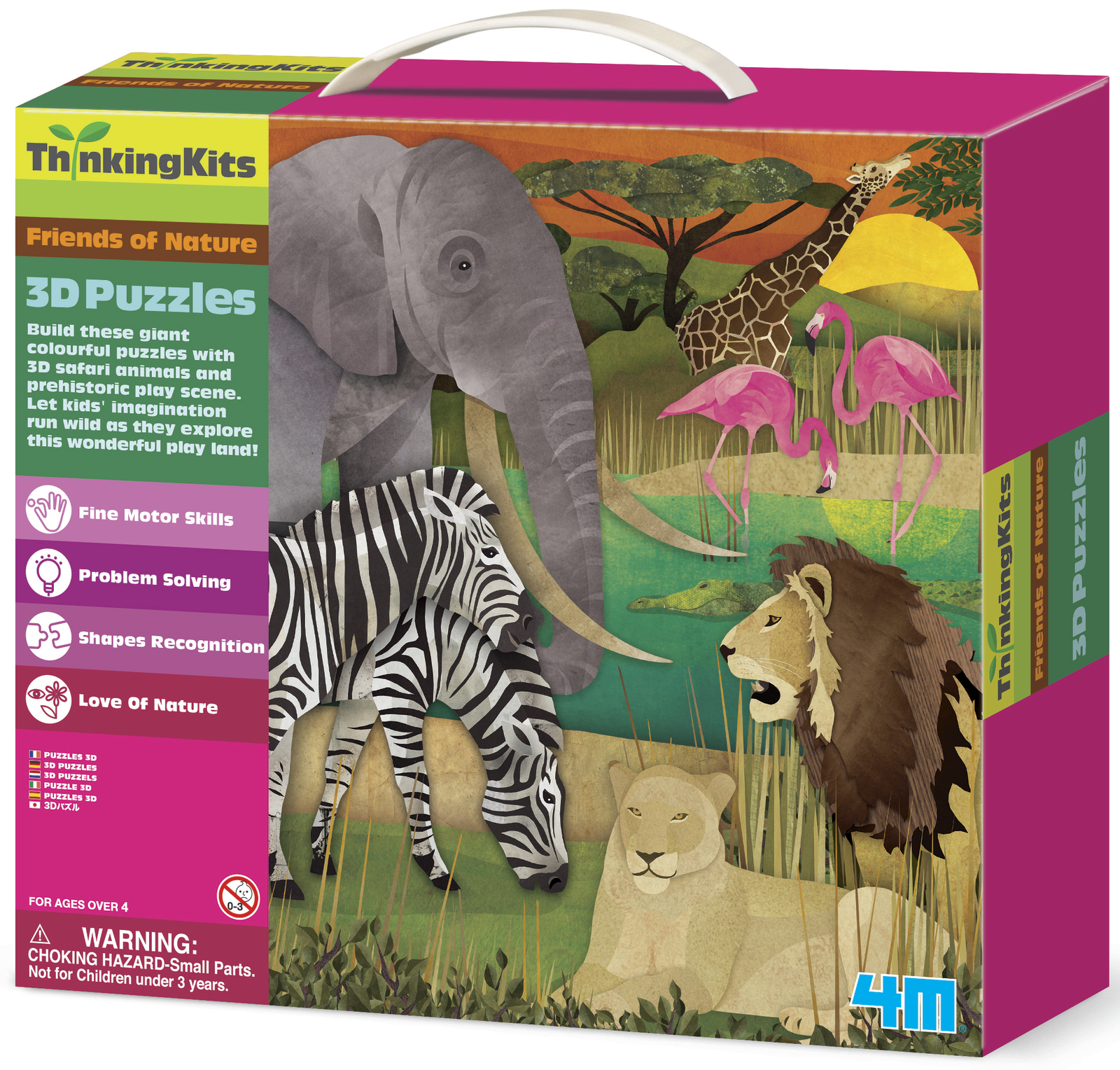 Buy Thinking Kits 3D Floor Puzzle Safari at Mighty Ape Australia