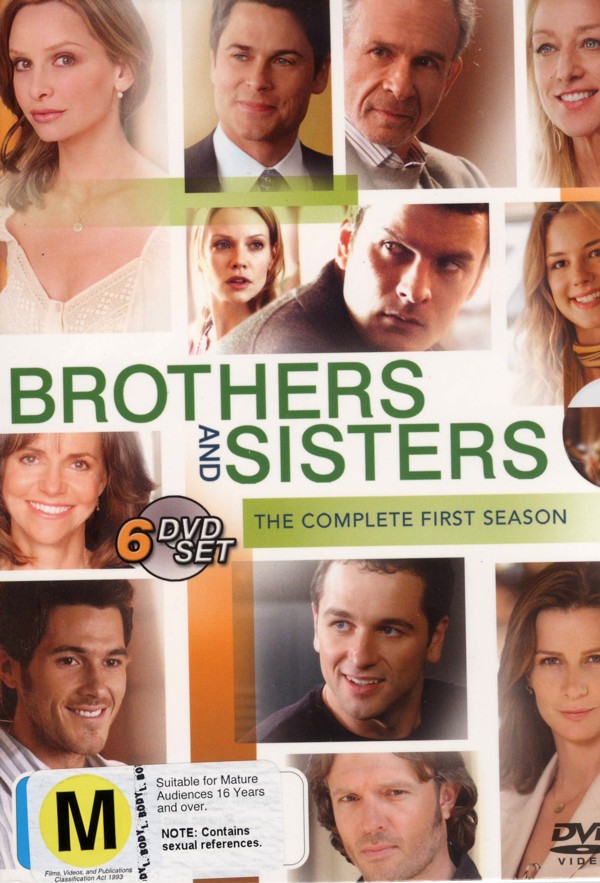 Brothers And Sisters - Season 1 (6 Disc Set) on DVD image