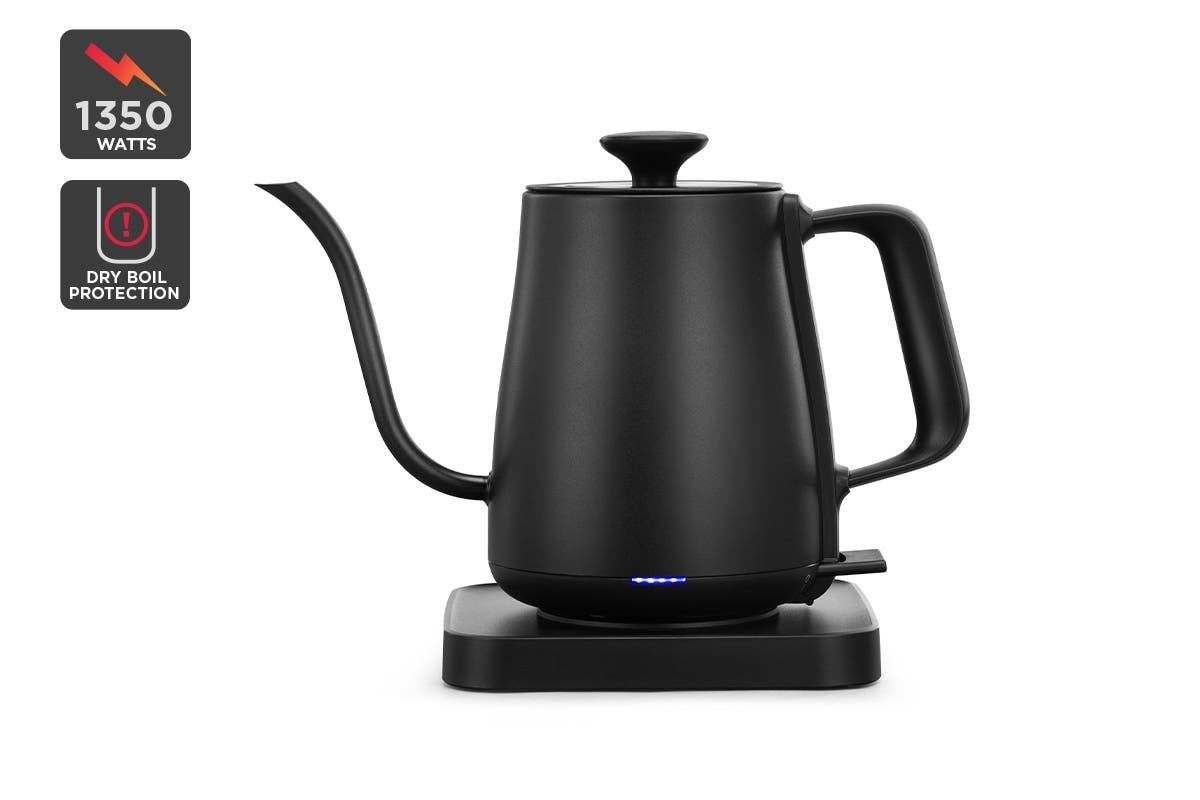 Kogan Electric Gooseneck Kettle (Matte Black) image