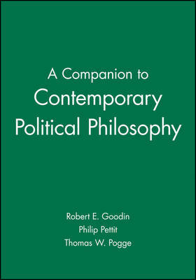 A Companion to Contemporary Political Philosophy image