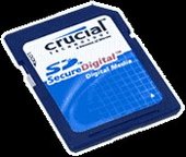 Crucial Secure Digital Card 256MB