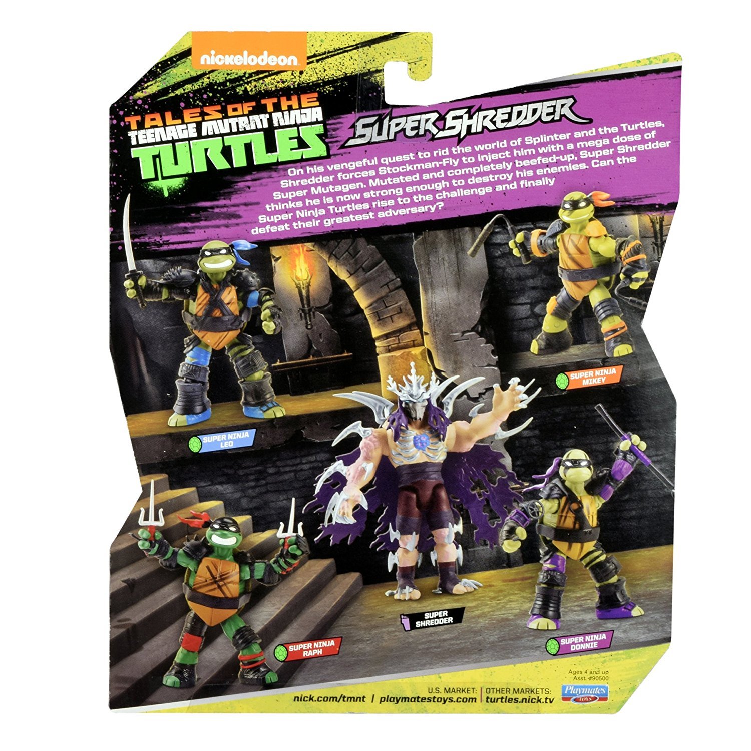 TMNT: Basic Action Figure - Super Ninja Mikey image