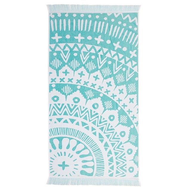 Bambury Egyptian Cotton Beach Towel (Leilani) at Mighty Ape NZ