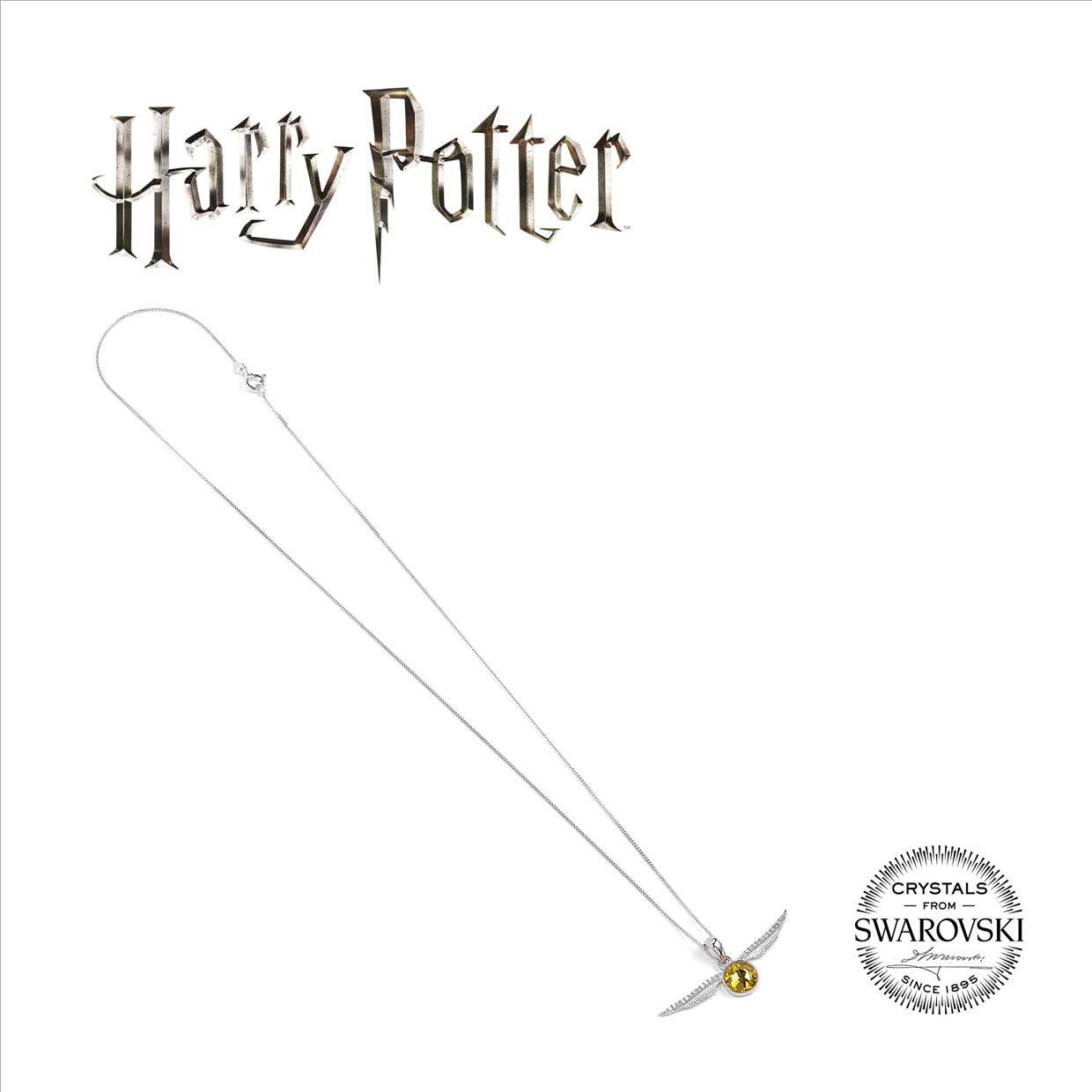 The Carat Shop: Harry Potter Embellished with Swarovski® Crystals Golden Snitch Necklace image