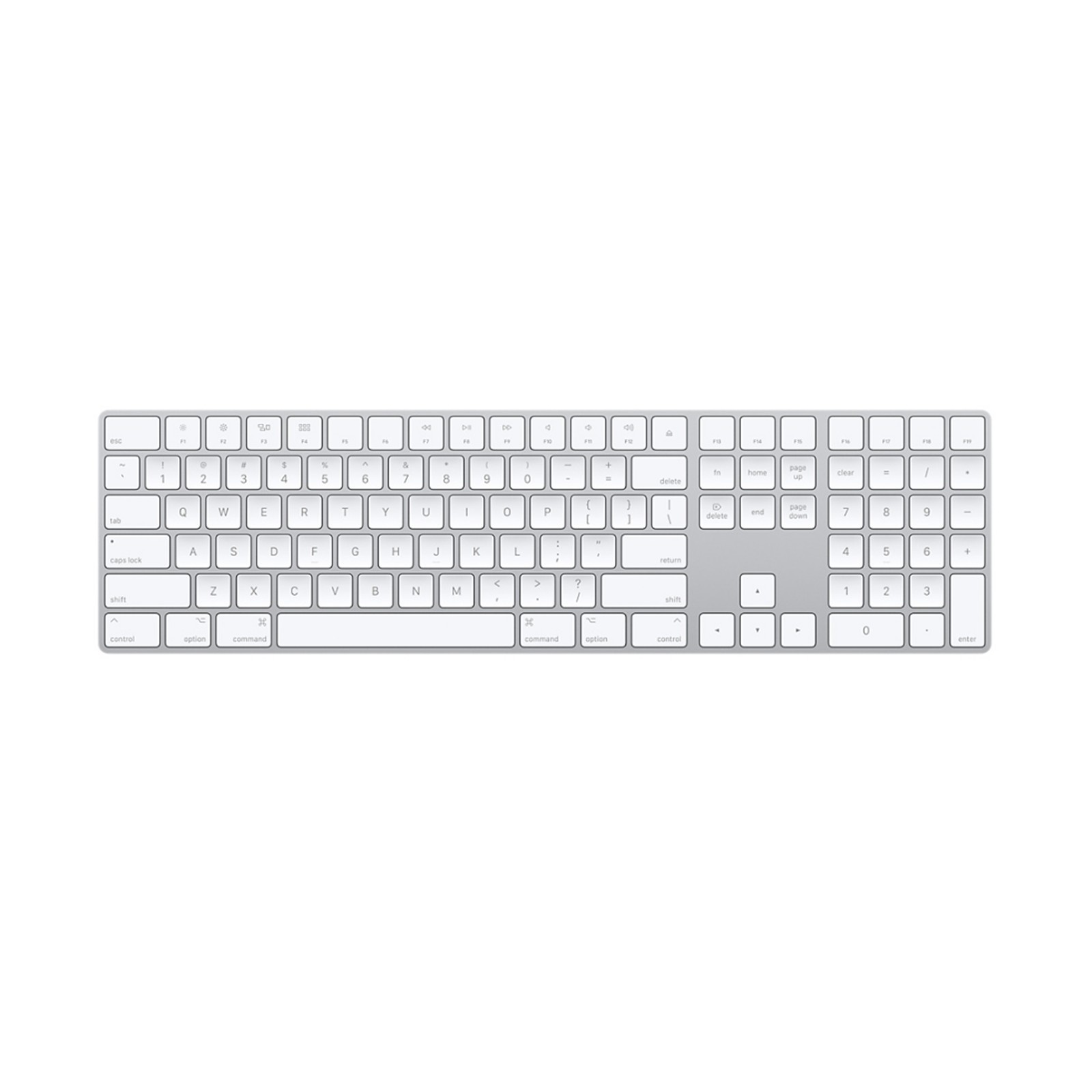 apple keyboard with numeric keypad