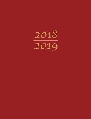 Large 2019 Planner Red by Editors Of Thunder Bay Press image