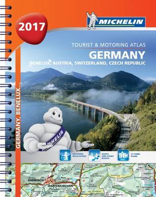 Germany/Austria Atlas 2017 by Michelin image