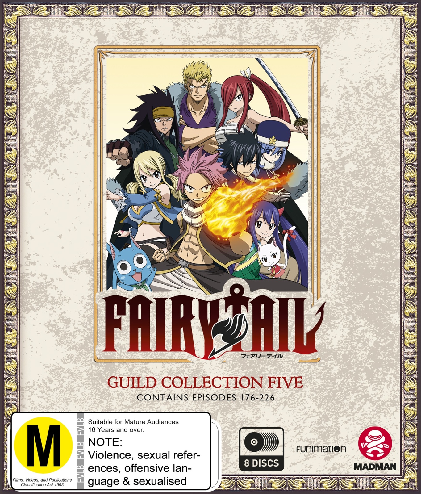 Fairy Tail Guild: Collection 5 (Episodes 176-226) on Blu-ray image