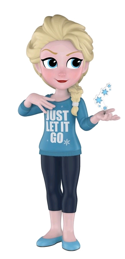Disney - Comfy Elsa Rock Candy Vinyl Figure image