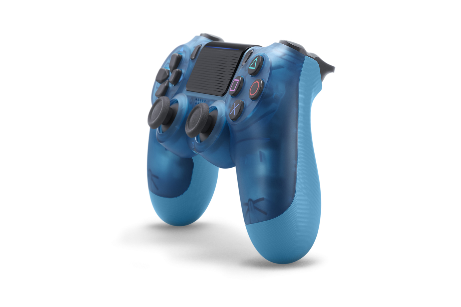 PlayStation 4 Dual Shock 4 v2 Wireless Controller - Blue Crystal on PS4