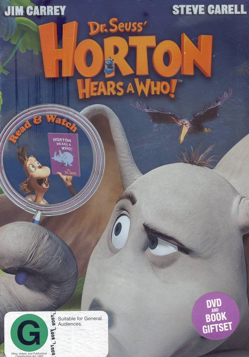Horton Hears A Who (DVD And Book) on DVD image