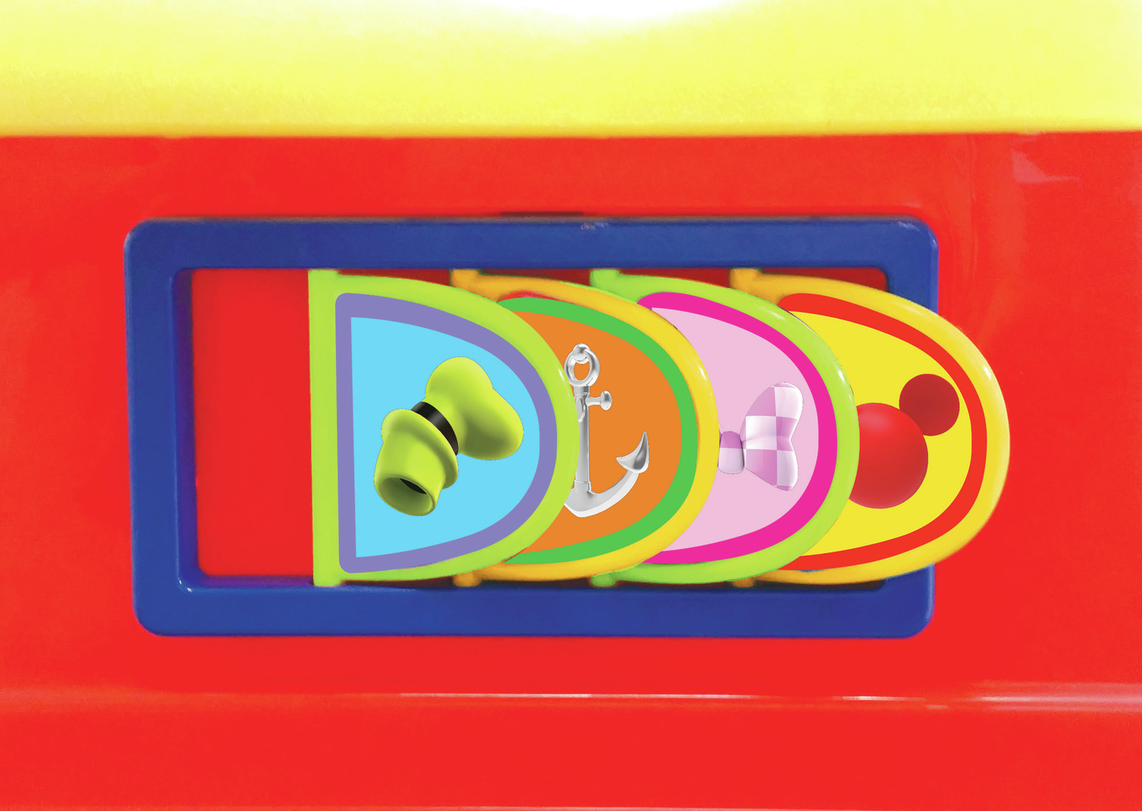 Kiddieland: Powered Train Activity Ride-On - Mickey Mouse image