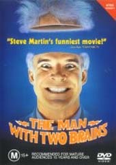 The Man with Two Brains on DVD