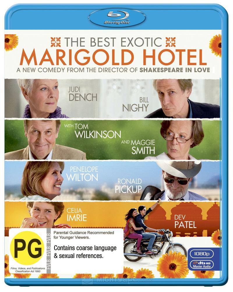 The Best Exotic Marigold Hotel on Blu-ray