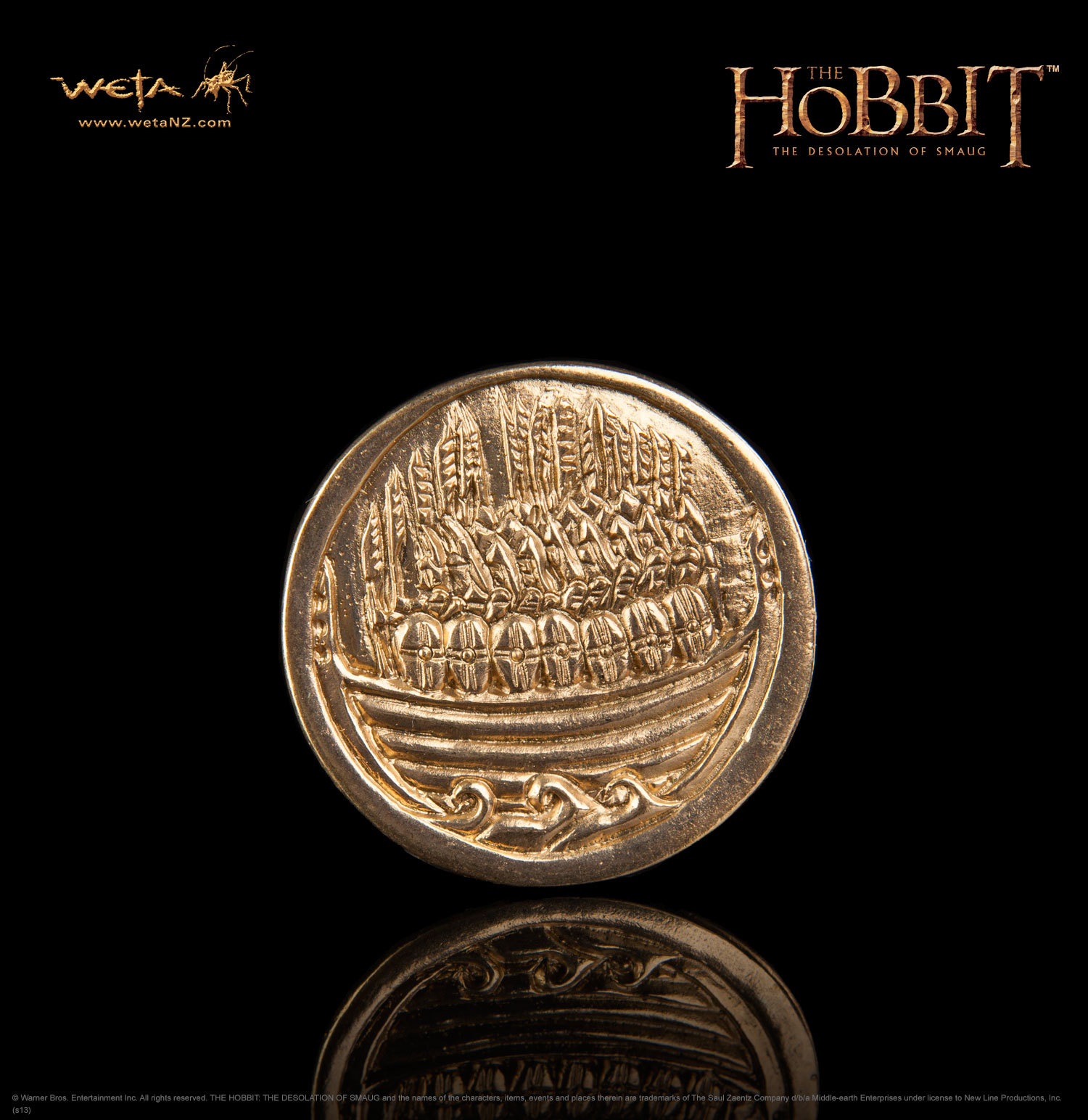 The Hobbit: Desolation of Smaug Treasure Coin #5 - by Weta image