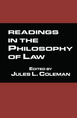 Readings in the Philosophy of Law image