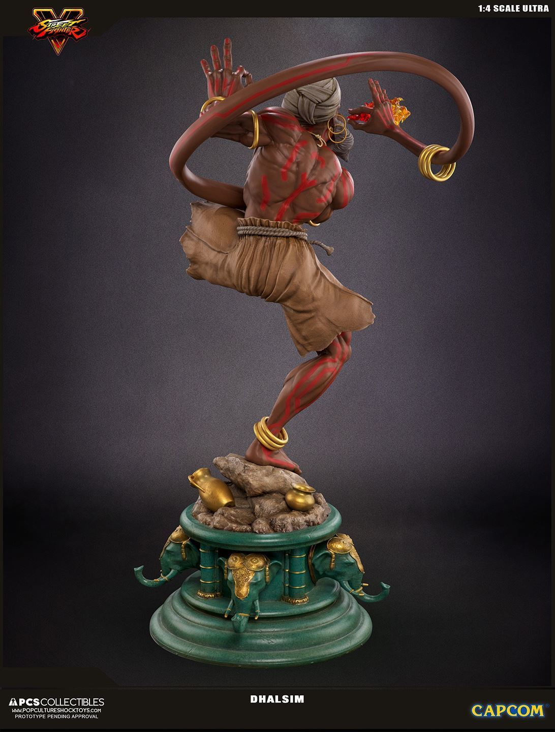 Streetfighter V - Dhalsim 1:4 Scale Statue