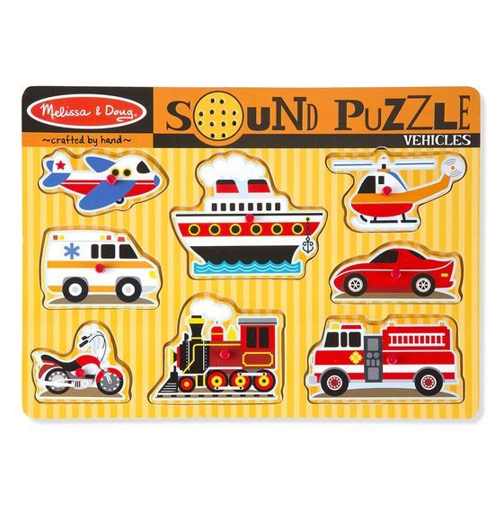 Melissa & Doug: Vehicle Sound Puzzle image