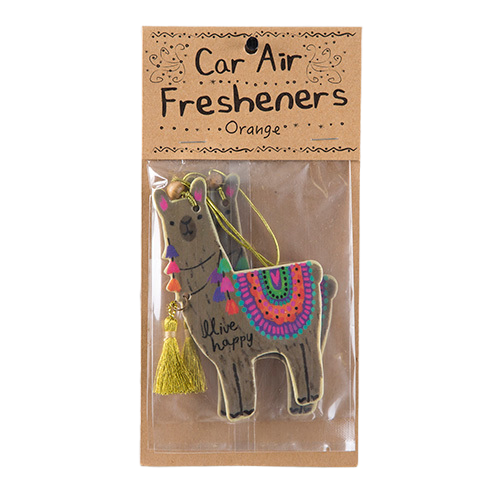 Natural Life: Air Freshener - Llive Happy Llama image
