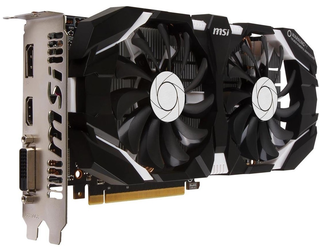 MSI GeForce GTX 1060 6GB OC V2 Graphics Card image