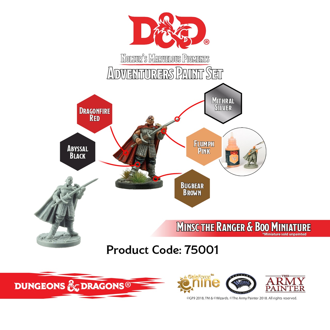 Army Painter: D&D Adventurers Paint Set image