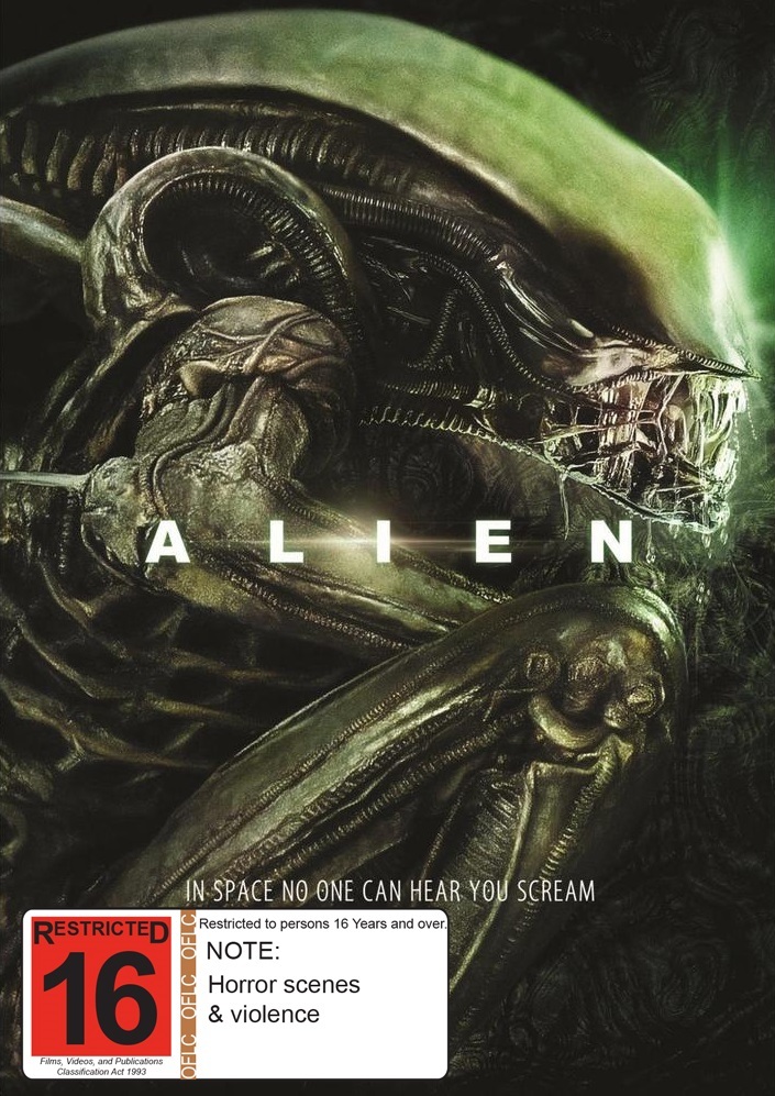Alien on DVD image