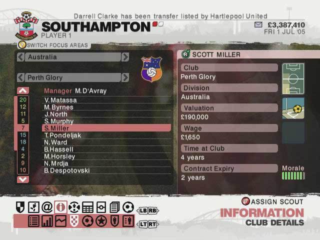LMA Manager 2007 for Xbox 360 image