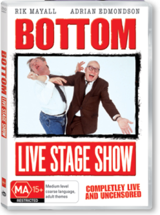 Bottom - The Live Stage Show from 1993 on DVD image