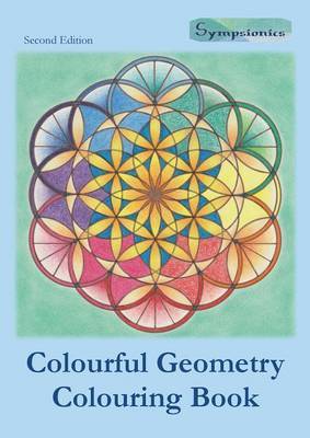 Colourful Geometry Colouring Book by Sympsionics Design image