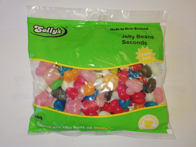 Solly's Rainbow Jelly Beans Seconds 500g