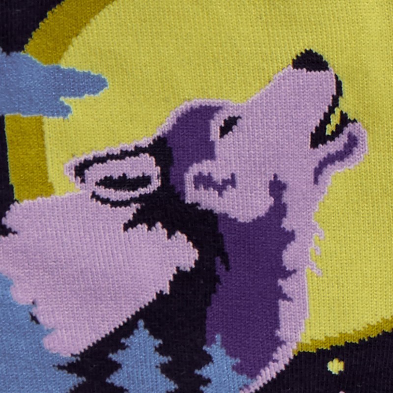 Sock It to Me: Mens Crew - 6 Wolf Moon image