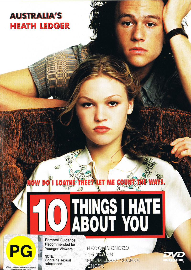 10 Things I Hate About You on DVD image
