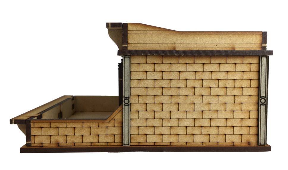 TTCombat: Tabletop Scenics - Brownstone Roof Terrace image
