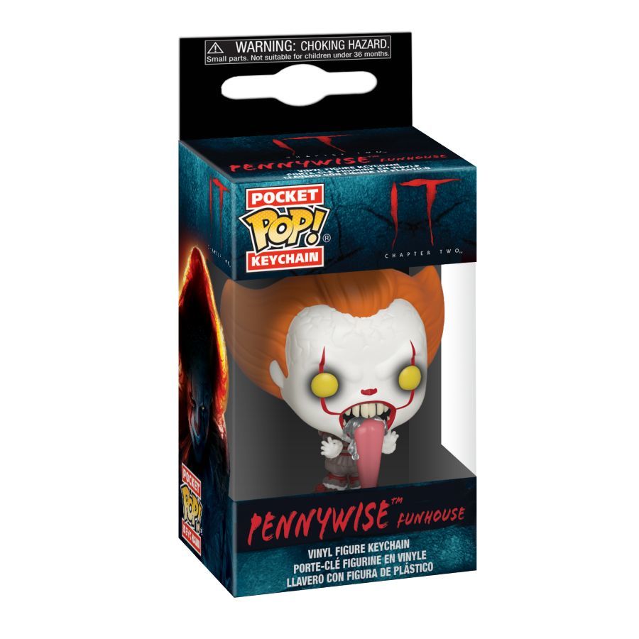 It: Chapter 2 - Pennywise Funhouse - Pocket Pop! Keychain image