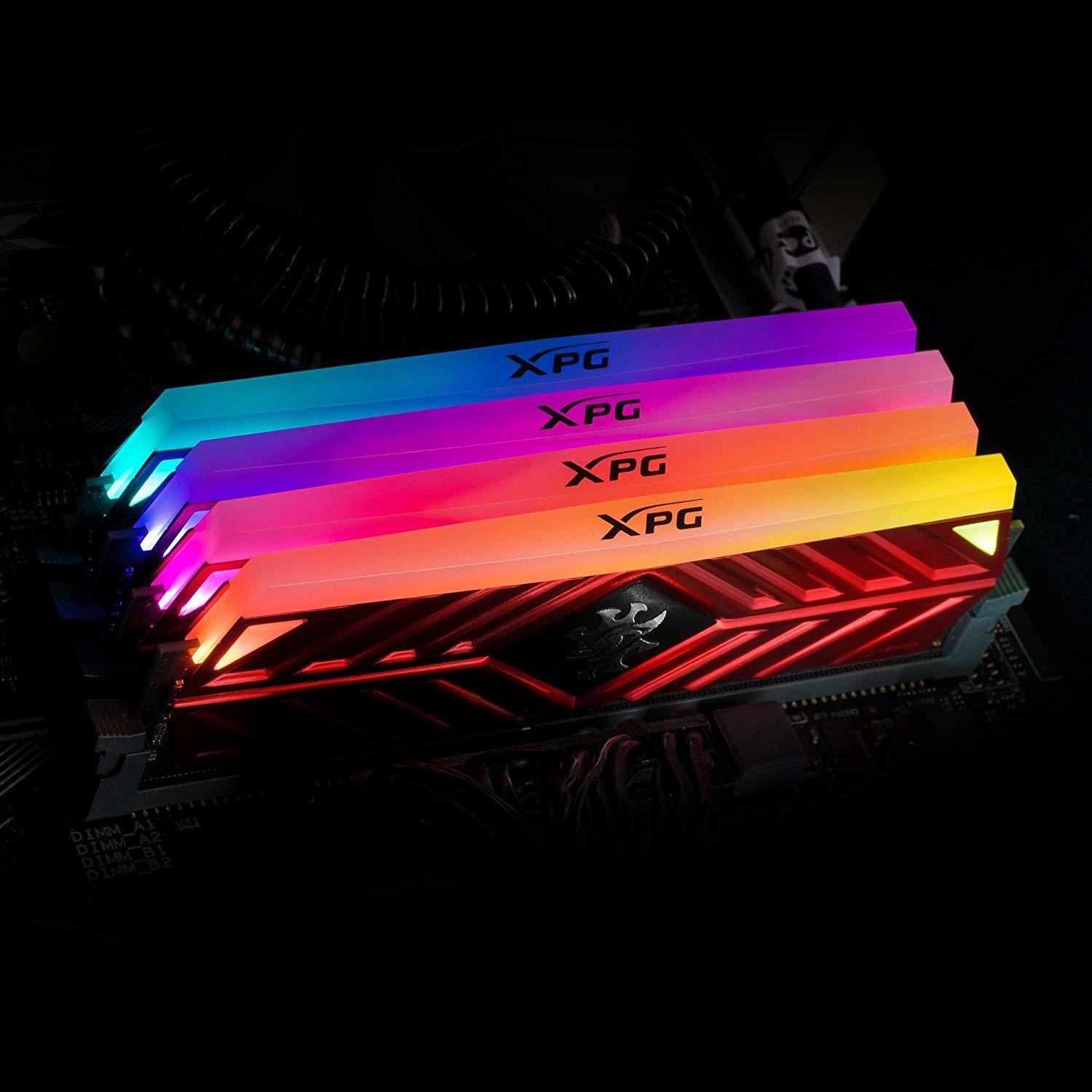 2x8GB Adata XPG Spectrix D41 DDR4 2666MHz RGB RAM image