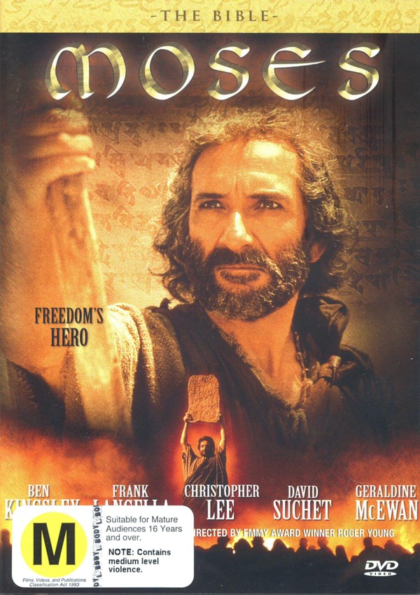 The Bible: Moses on DVD