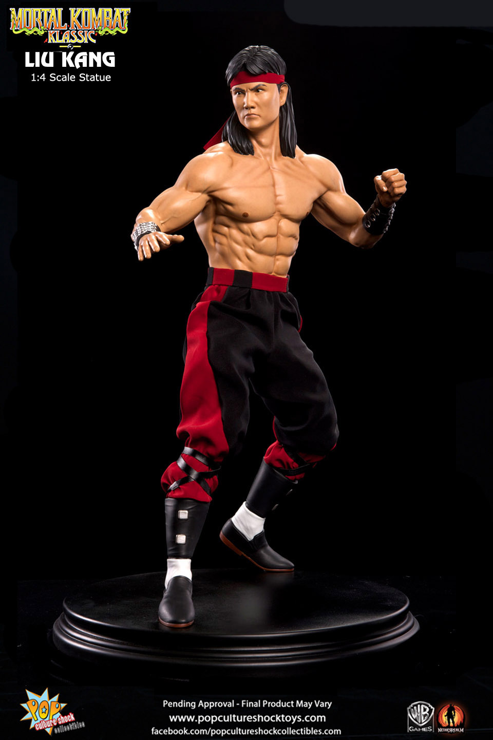 Mortal Kombat Klassic Liu Kang 1/4 Scale Statue