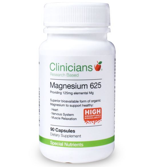 Clinicians Magnesium 625 (90 Capsules) image